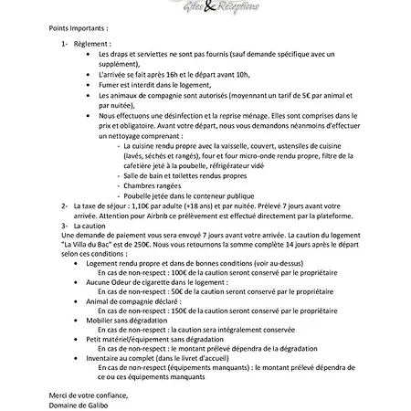 Du Bac Hébergement de vacances